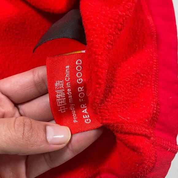 Cotopaxi Womens Size Large Sambaya Crewneck Red Sweater Fleece Sweatshirt - Picture 9 of 12